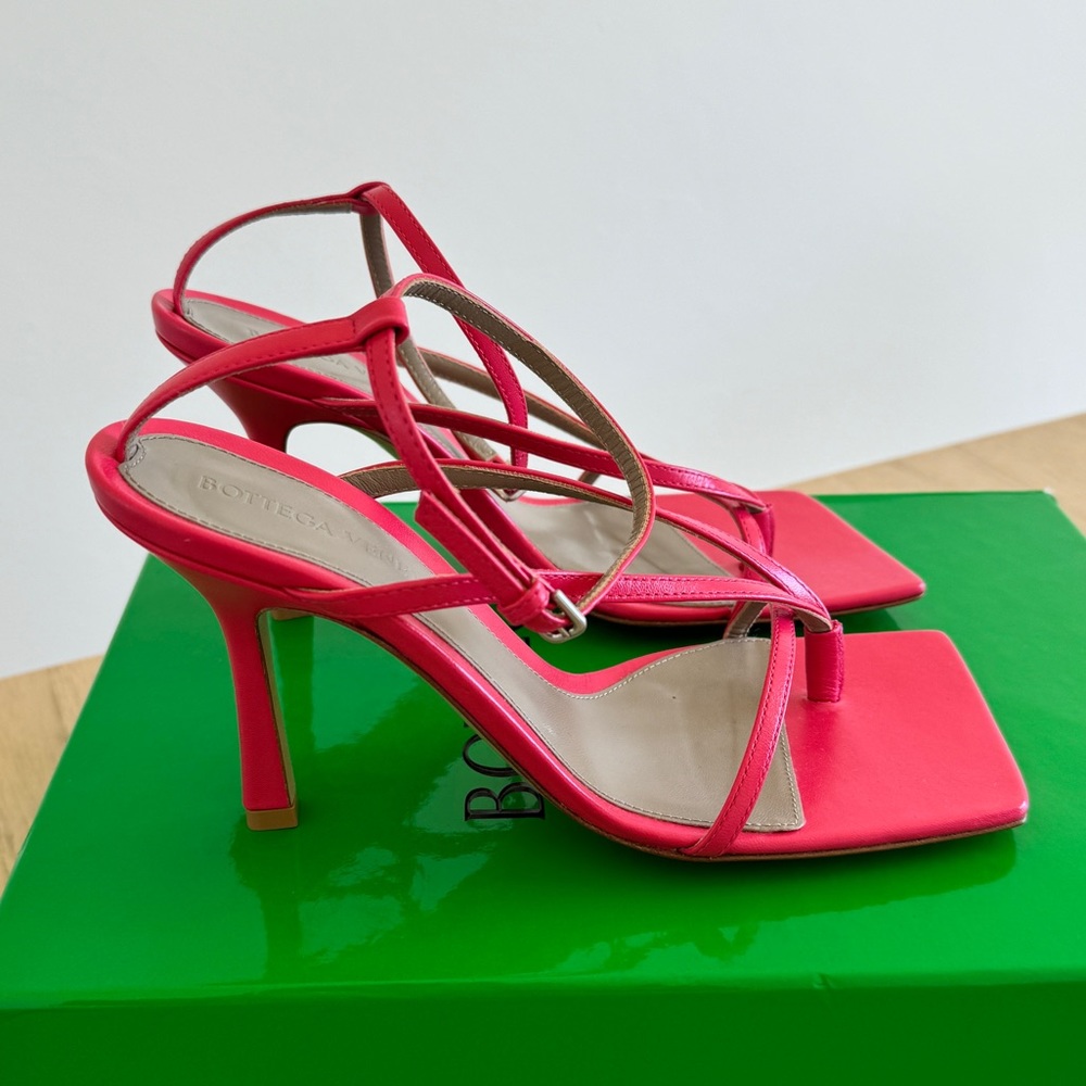 Bottega Veneta Strap Heel Sandal